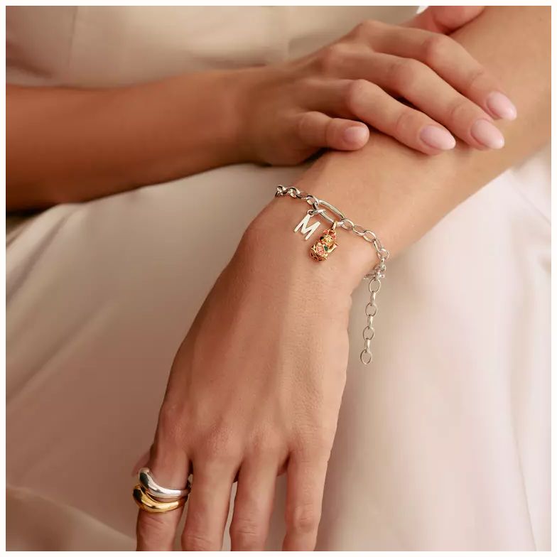 Thomas Sabo X Hello Kitty Charm L19 Silver Connect Bracelet C1202-M02-21-L19 - альтернативный вид 3