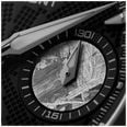 Bremont Supernova Chronograph Hawking Edition (41mm) Black Galvanic Metal Dial / Black Steel Bracelet SN41-CHR-DLC-HWK-B - vista alternativa 6