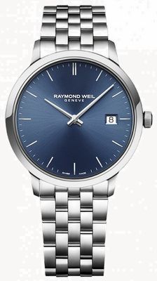 Raymond Weil Toccata Classic Quartz (39mm) Blue Dial / Stainless Steel Bracelet 5485-ST-50001