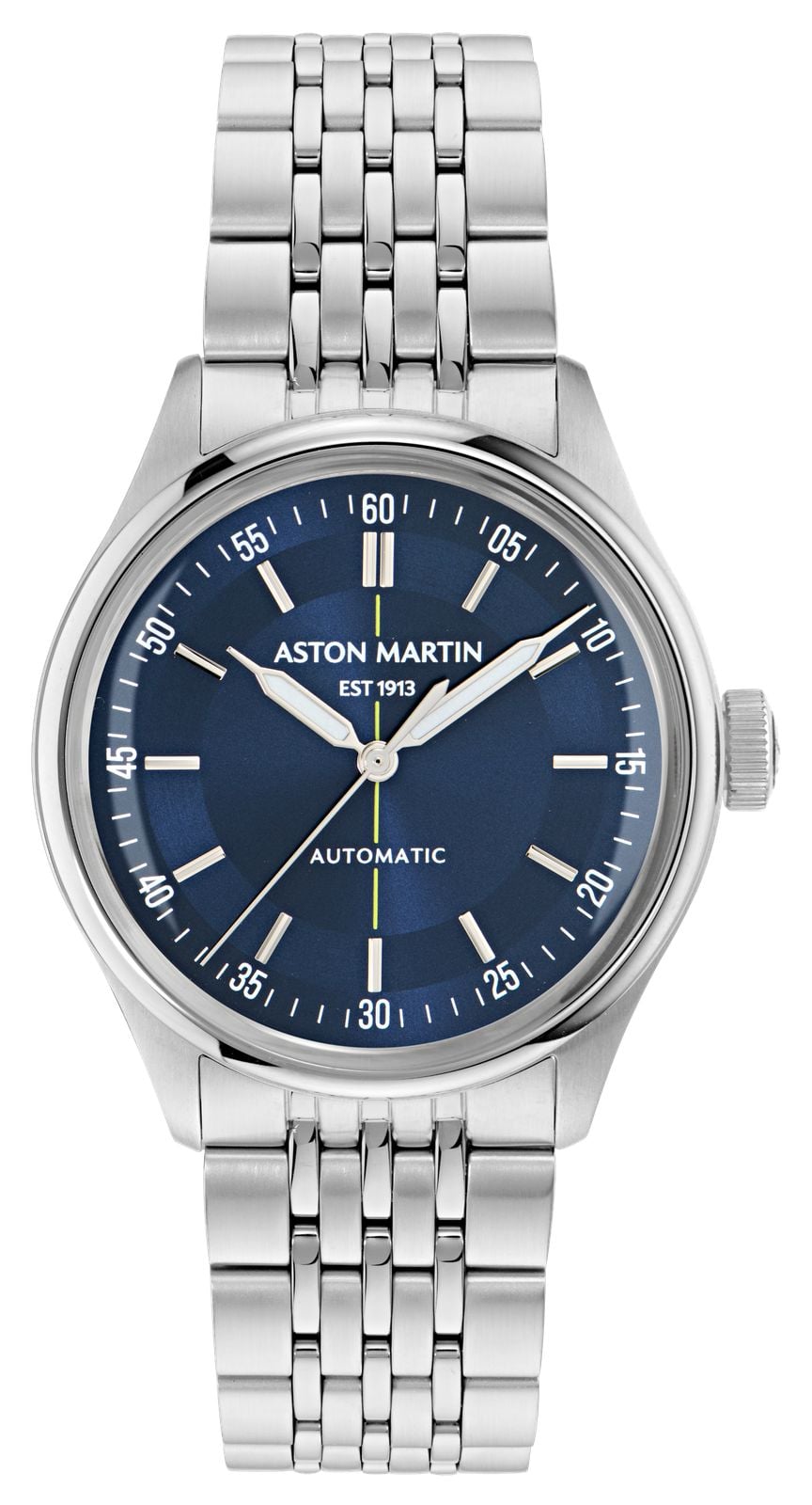 Aston Martin TS1 Timeless Automatic 39mm Blue Sunray Dial Watch