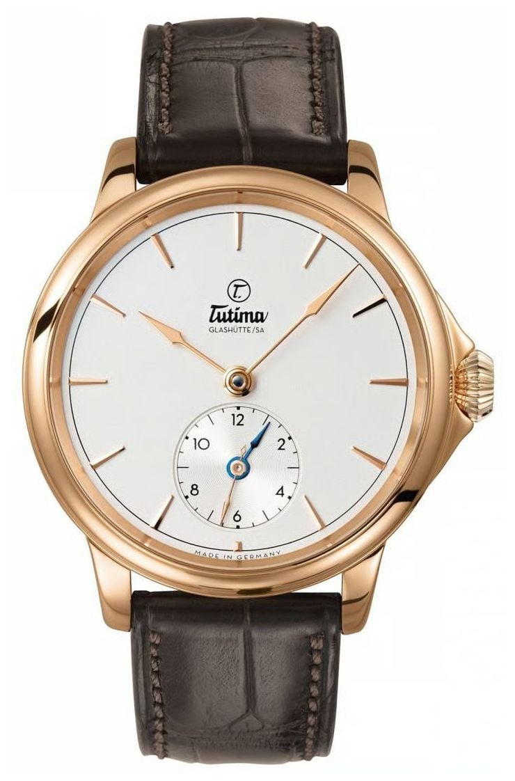 Tutima GlashÃ¼tte Patria Ã  double fuseau horaire, remontage montre