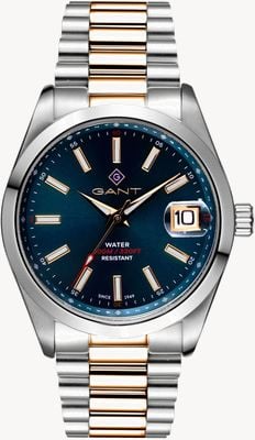 GANT Eastham 100m（42mm）蓝色表盘/双色PVD不锈钢 G161009