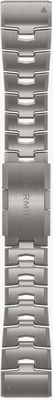 Garmin QuickFit 26 Watch Strap Only, Vented Titanium Bracelet 010-12864-08