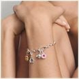 Thomas Sabo Donut Charm With Multicoloured Stones – Connect CC1367-M02-7 - alternatieve weergave 4