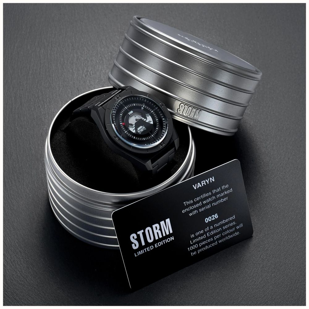 STORM Varyn Slate Limited Edition Black Stainless Steel 47577/SL - alternate view 3