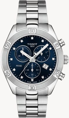 Tissot Damen pr 100 sport chic Chronograph T1019171104600