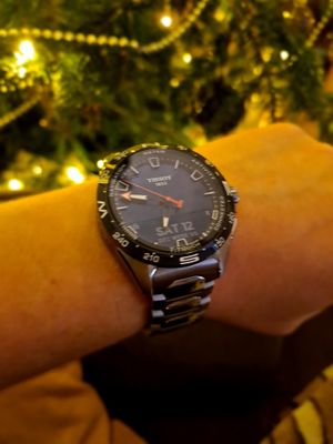 Tissot T-Touch Connect Solar Titanium (47.5mm) Black Dial