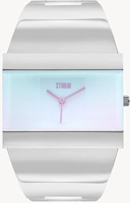 STORM Starletti Ice (38 mm) tarcza w kolorze lodowo-niebieskim / bransoleta ze stali nierdzewnej 47313/IC