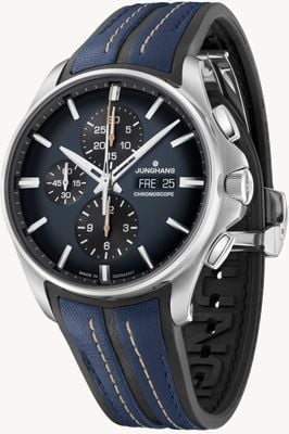 Junghans Meister S Chronoscope Midnight Blue (English Date) 27/4227.01