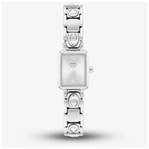 Coach Mara (15,5 mm) cadran argentÃ© / bracelet en acier montre