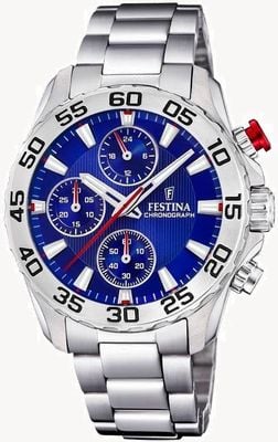 Festina | Unisex/Junior's Stainless Steel Bracelet | Blue Dial | F20457/2