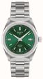 Tissot PRC 100 Solar (34mm) Green Sunray Dial / Stainless Steel Bracelet T1518221109100