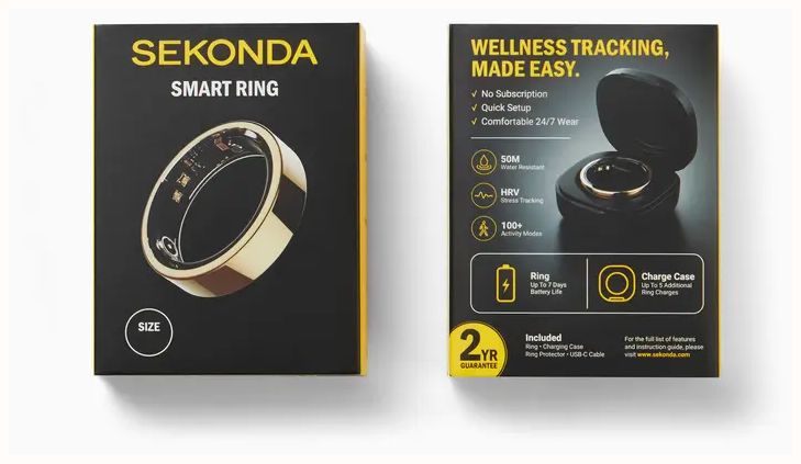 Sekonda Smart Rings - presentation box