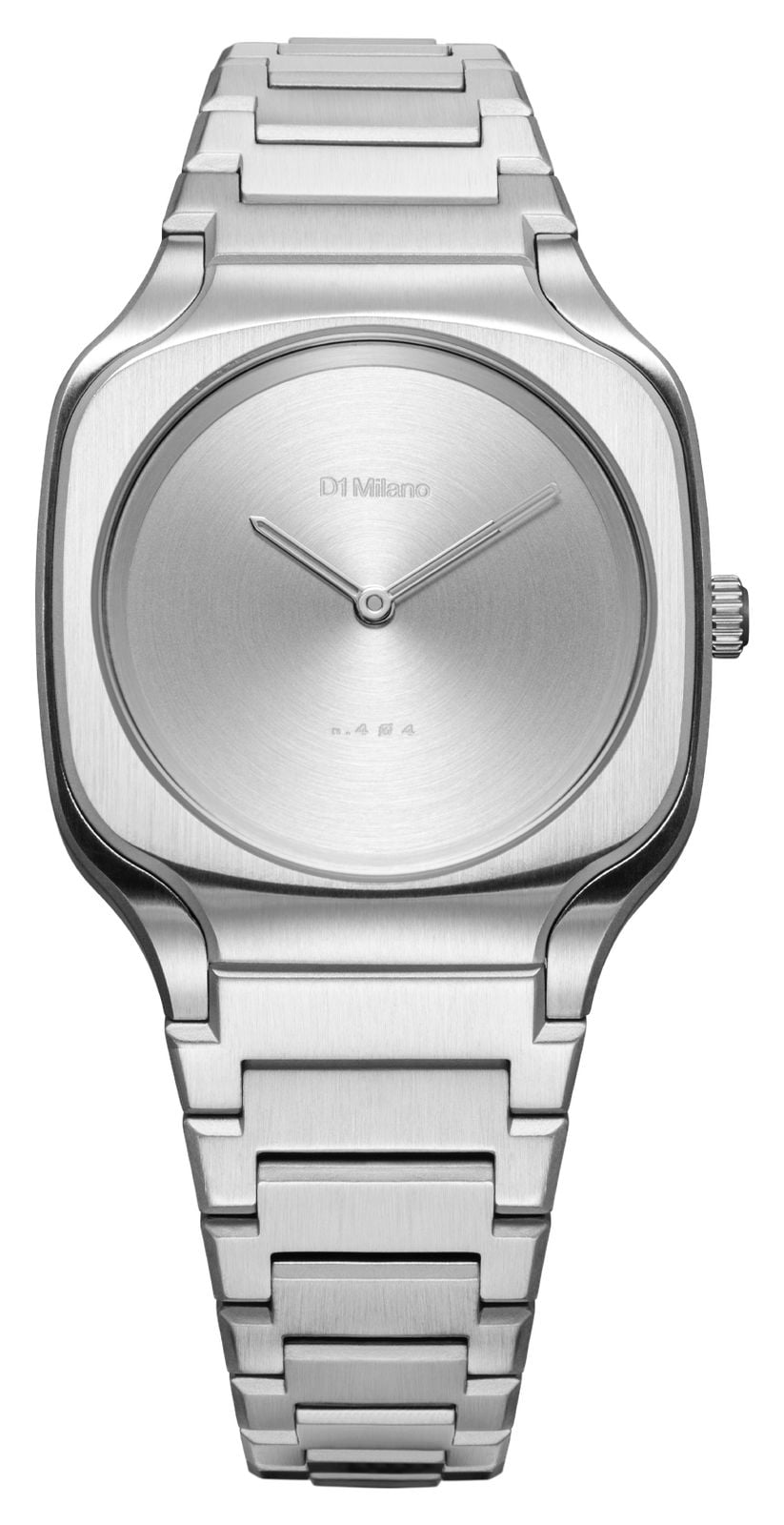 D1 Milano Cadran carrÃ© gris disco (32 mm) argentÃ© soleill montre