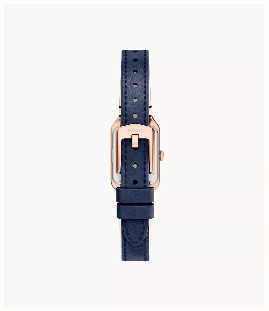 Fossil Raquel 18 mm Three-Hand Blue Leather ES5532 - alternative Ansicht 2
