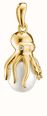 Thomas Sabo Gold Octopus Pendant With Pearl PE1010-M01-14