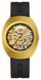 RADO Diastar Original Skeleton Automatic (38mm) Gold Skeleton Dial / Black Rubber Strap R12166159