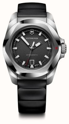 Victorinox I.n.o.x. 石英表（41毫米）黑色表盘/黑色橡胶表带 242028