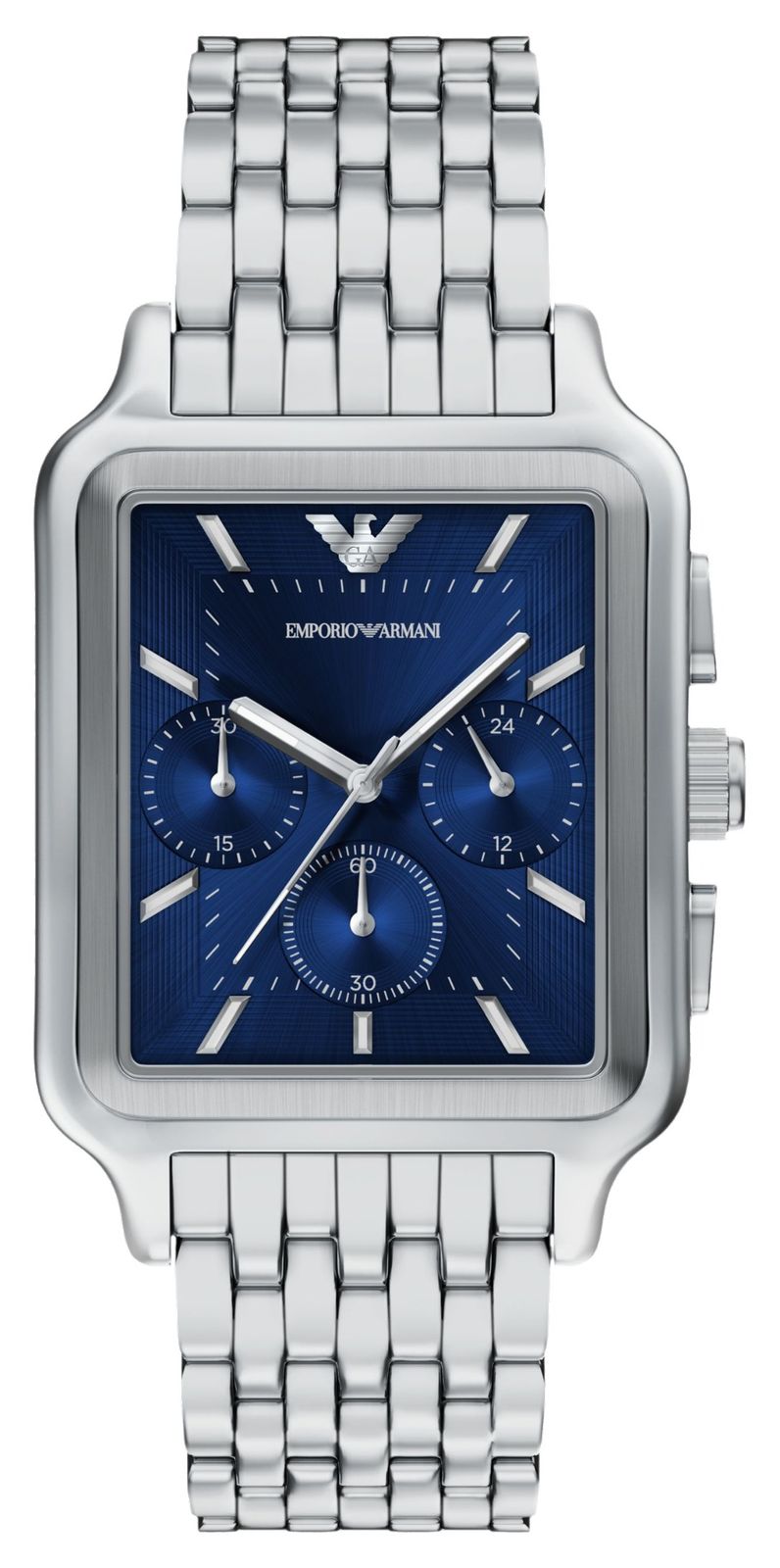 Emporio Armani Chronographe Diego (50 mm), cadran bleu / montre