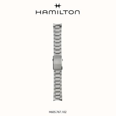 Hamilton Straps Bracelet-set acier pour convertisseur kaki H695767102