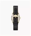 Fossil Harlow 27 mm Three-Hand Black Leather Watch and Bracelet Set ES5526SET - 別ビュー 2
