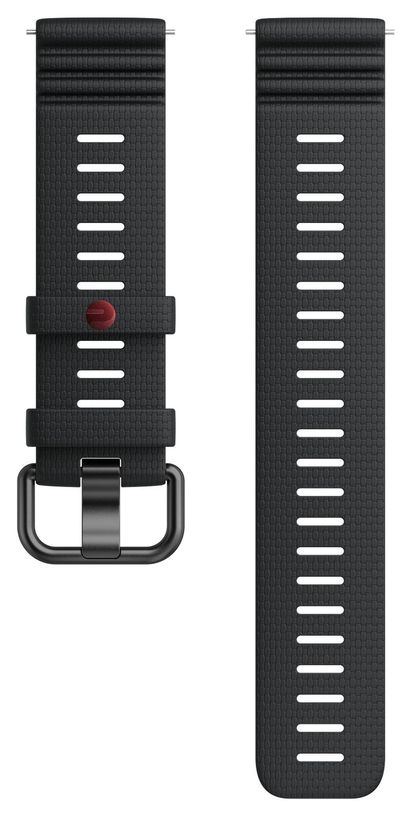 Polar Bracelet en silicone noir s-l 22mm 910110290 montre
