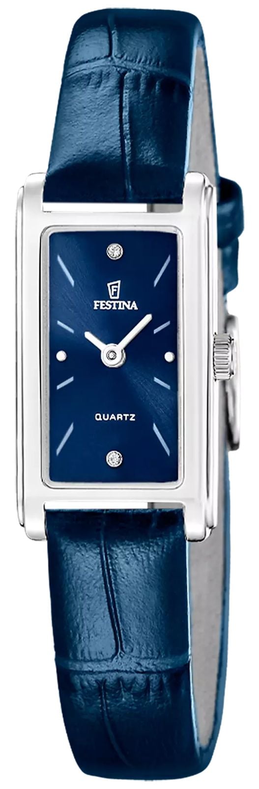 Festina Mademoiselle Quartz 25mm Blue Sunray Dial  Blue Watch