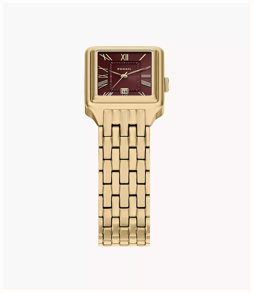 Fossil Raquel 23 mm Three-Hand Date Gold-Tone Stainless Stee ES5512 - alternative Ansicht 4
