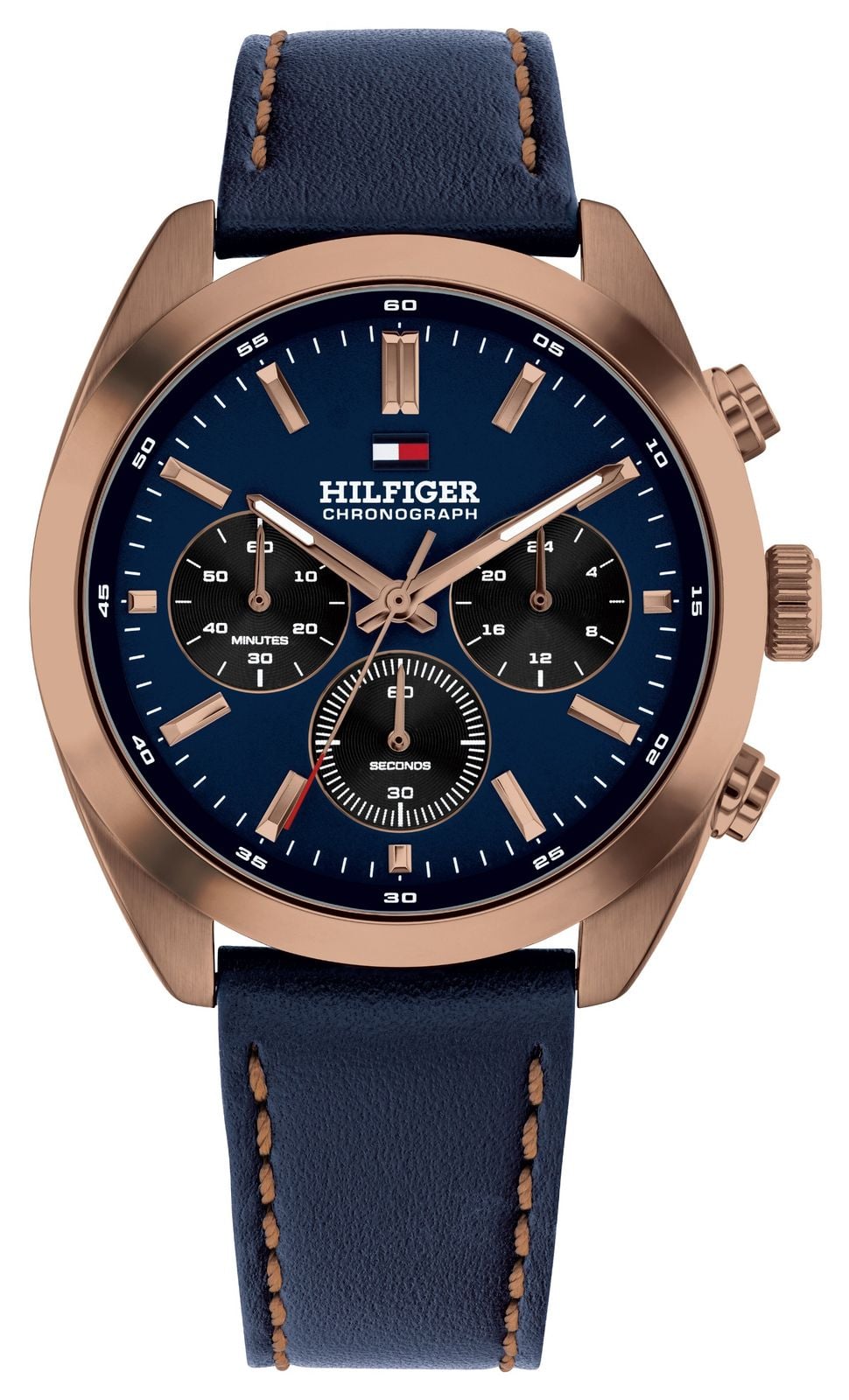 Tommy Hilfiger Chronographe Hudson (40 mm) cadran bleu / montre