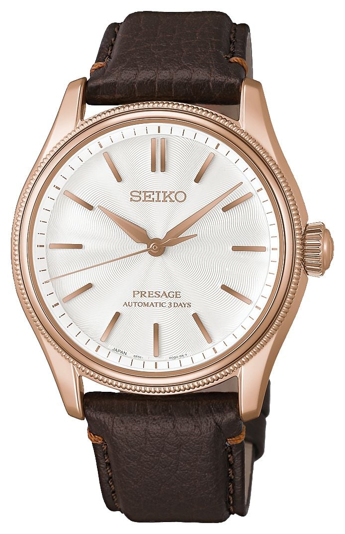 Seiko Presage Classic Series x Tomioka Silk Promotion montre