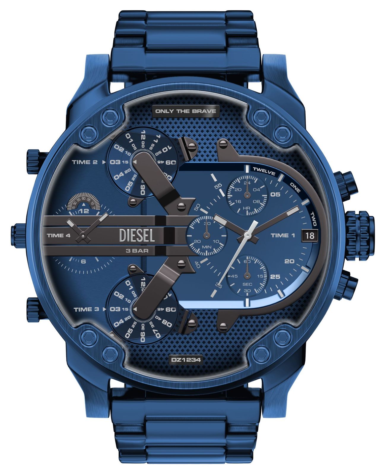 Diesel multifonction Mr. Daddy 2.0 (57 mm), cadran montre