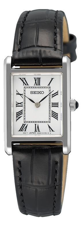 Seiko classique (19,6 mm) cadran blanc / bracelet en montre