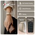 Polar Loop Beige Magnetic Silicone - Screen-Free Wearable Health Band & Fitness Tracker Watch 920121268 - альтернативный вид 5