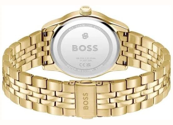 BOSS Men's 39mm Gold Plated Stainless Steel Black Dial Langford Watch 1514359 - alternative Ansicht 3