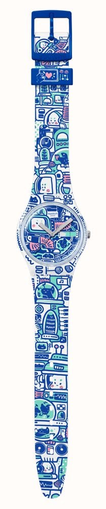 ★SWATCH★ [Headquarters] BBOT SO28Z702 B-BOT - SO28Z702 | Swatch® United States