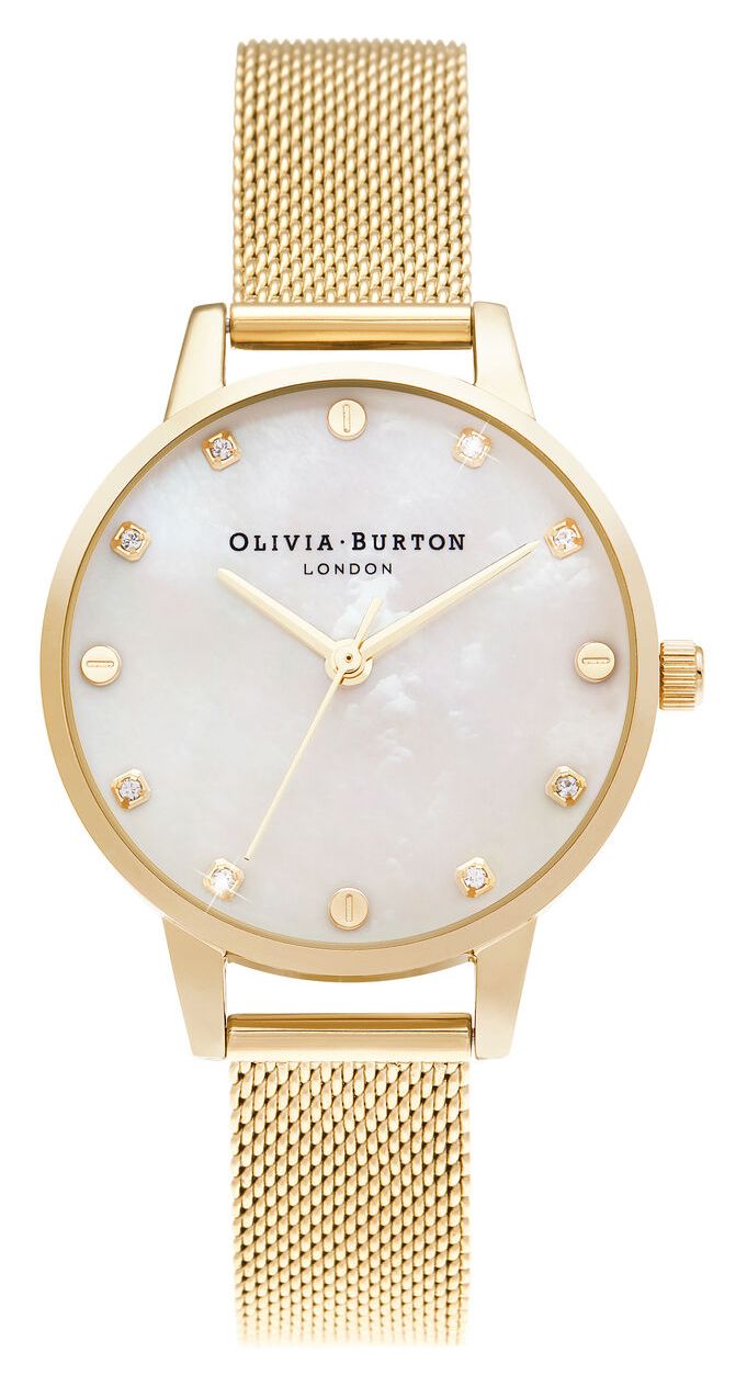 Olivia Burton | cadran en nacre midi avec dÃ©tail vis | montre