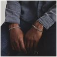 Thomas Sabo Thomas Sabo Rebel at Heart Men's 5mm Stainless Steel Braided Rope Bracelet A2257-S01-53-L20V - alternatieve weergave 3