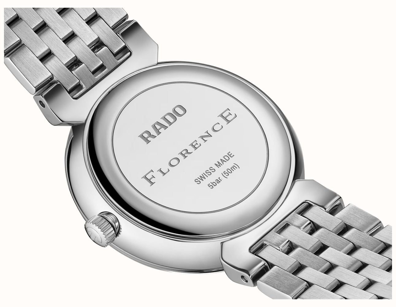 RADO Florence Quartz (30mm) Green Sunray Dial / Stainless Steel Bracelet R48913313 - 备用视图 4