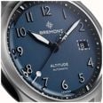 Bremont Altitude Date Automatic (39mm) Brushed Blue Galvanic Metal Dial / Stainless Steel Bracelet ALT39-DT-SS-BL-B - alternate view 4
