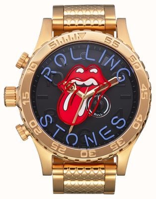 Nixon Fonte Rolling Stones 51-30 ouro/neon A1355-513-00