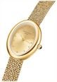 Rosefield Ovale Gold Tone Dial And Mesh Strap Watch OVGGMG-OV23 - vista alternativa 3