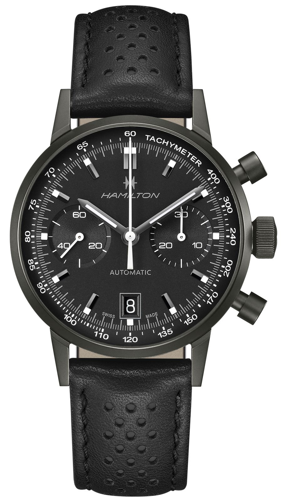 Hamilton Chronographe automatique Intra-Matic classique amÃ© montre-image-170466