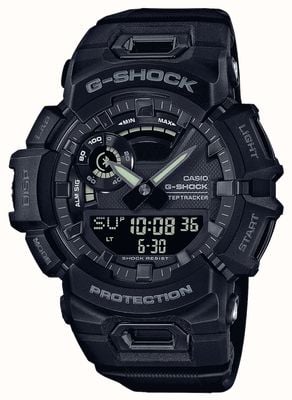 Casio G-shock 49mm czarny zegarek bluetooth g-squad GBA-900-1AER