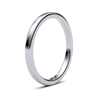 James Moore Wedding Ring | palladio 500 | 2 mm | pesante | misura campo morbido | ag_2lhs-pd5 AG_2LHS-PD5
