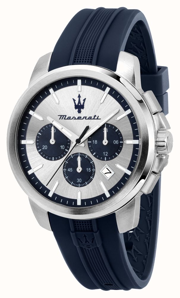 Maserati Cronógrafo De Quartzo Successo (42 Mm) Mostrador Prateado