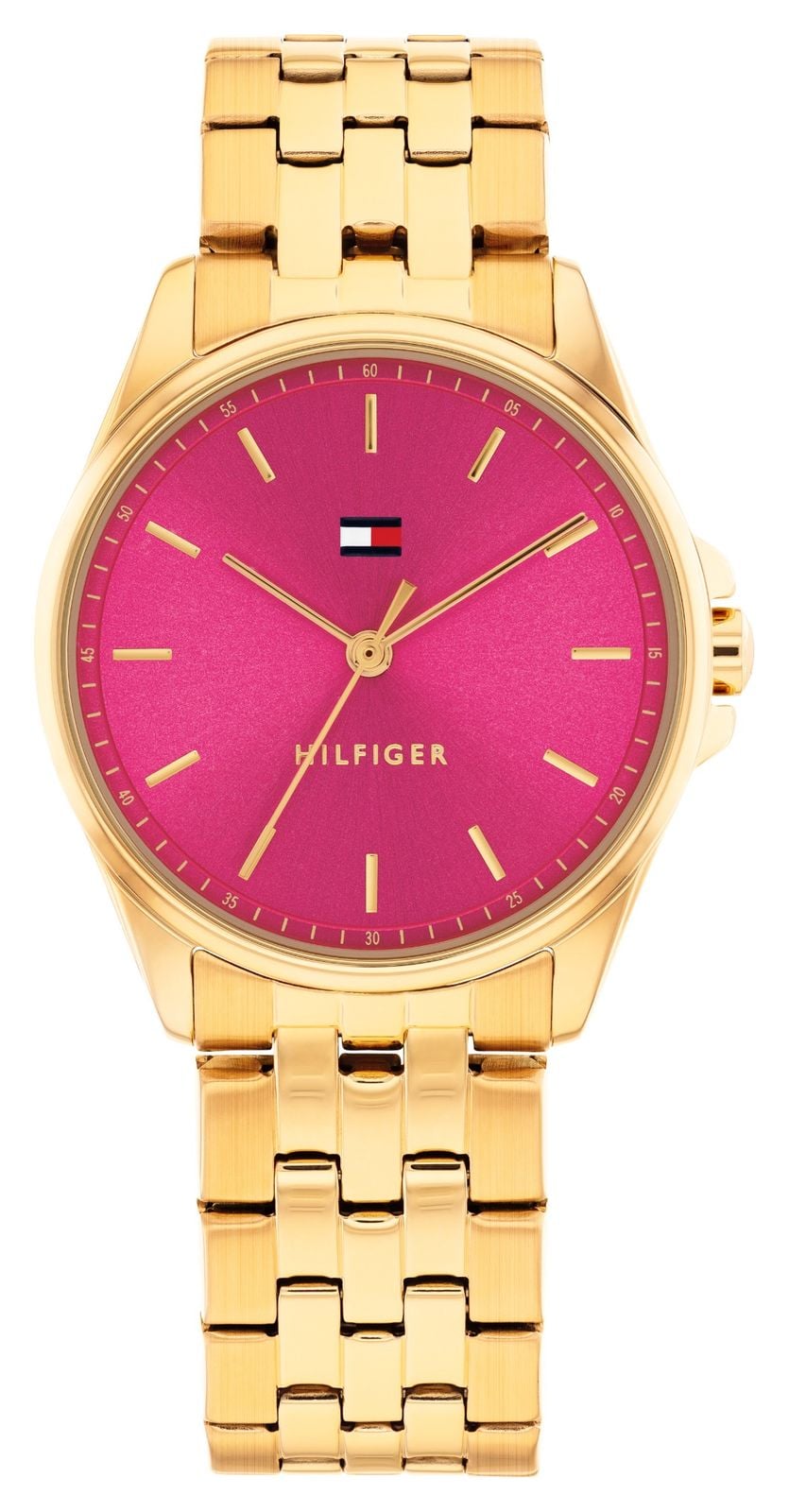 Tommy Hilfiger Cadran rose vif en jade (30 mm) / bracelet en montre