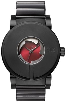 STORM Camera v7 leisteen rood special edition (43,5mm) rood wijzerplaat / leisteen PVD roestvrijstalen armband horloge 47553/SL/R