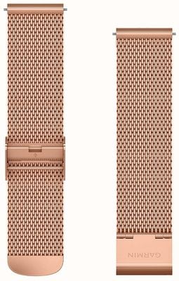 Garmin Cinturino a sgancio rapido (20 mm) milanese oro rosa / hardware oro rosa - solo cinturino 010-12924-24