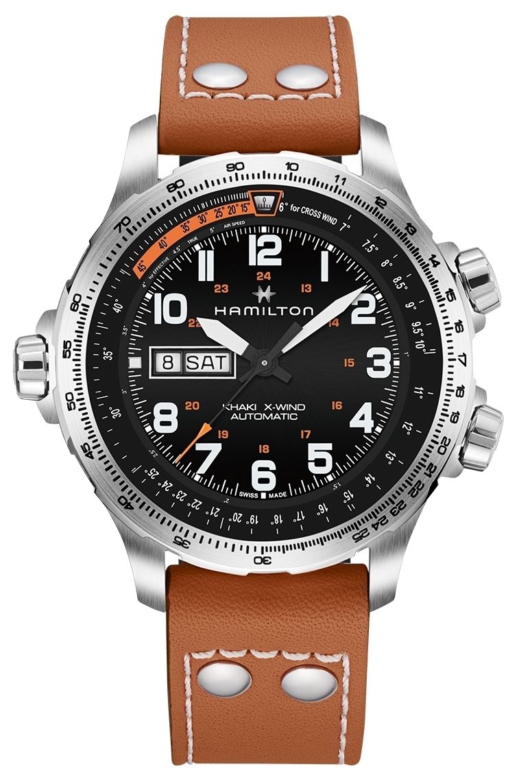 Hamilton Kaki aviation x-wind day-date automatique (45 mm) montre