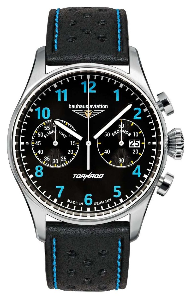 Bauhaus Chronographe Ã  quartz Aviation Tornado (42 mm) montre